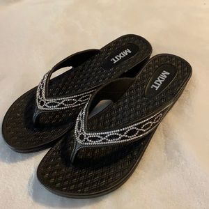 Mixit bedazzled sandals